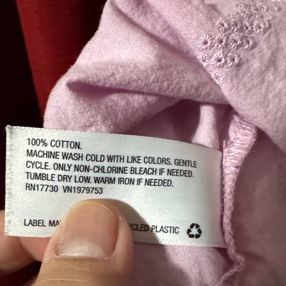 Lavender Puff Sleeve Blouse - Picture 8 of 8